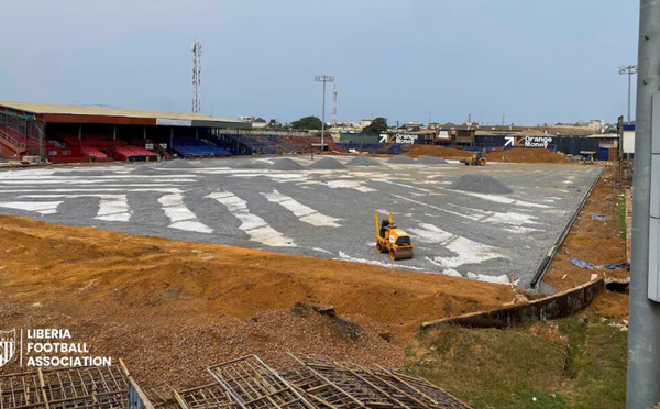 La FRMF soutient la rénovation du stade Antoinette Tubman au Liberia
