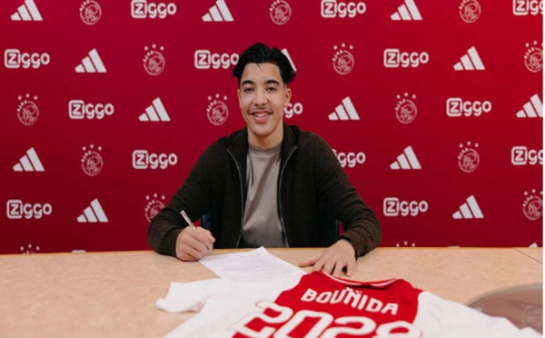 Rayan Bounida prolonge à l'Ajax jusqu'en 2028 et s'inscrit dans la nouvelle vision du club