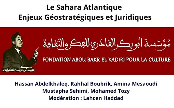 Invitation à suivre la Table Ronde en direct : Le Sahara Atlantique : Enjeux Géostratégiques et Juridiques