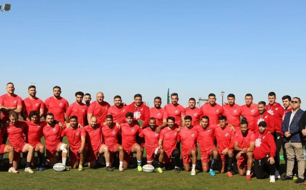 La sélection marocaine de rugby en stage de préparation pour la Coupe d'Afrique des Nations 2025