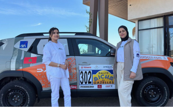 Dacia Maroc soutient deux équipages féminins pour la 34ᵉ édition du Rallye Aïcha des Gazelles du Maroc