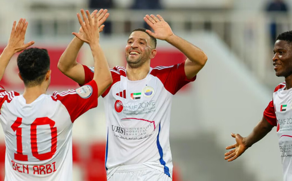 Premier but d’Adel Taarabt avec Al-Sharjah dans une victoire éclatante