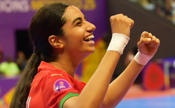 Jasmine Demraoui élue meilleure joueuse du match Maroc – Namibie