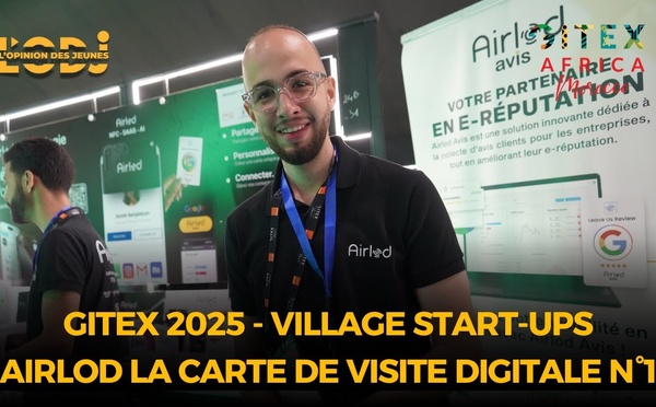 Gitex 2025 - Village Start-ups : AIRLOD la Carte de visite Digitale n°1 - Solutions NFC