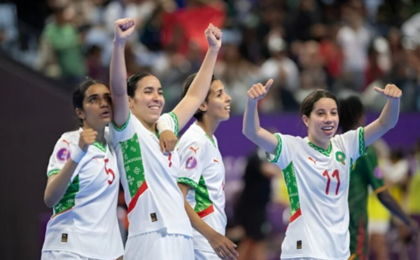 Les Lionnes de l’Atlas en finale de la CAN et qualifiées pour la Coupe du monde de futsal
