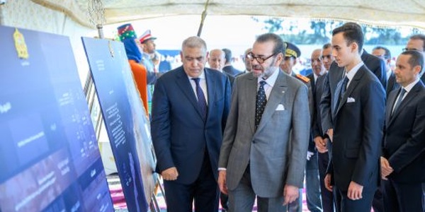 SM le Roi lance la construction de la plateforme de réserves de première nécessité de la région de Rabat