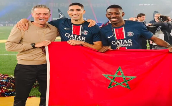 PSG sacré : le drapeau marocain s’invite à la fête