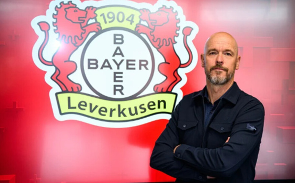 Erik ten Hag nommé entraîneur du Bayer Leverkusen