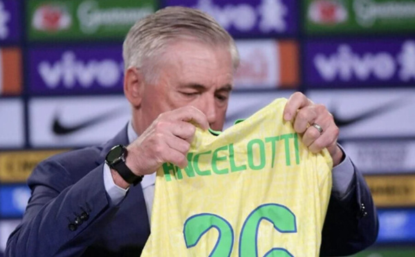 Carlo Ancelotti dévoile sa première liste à la tête du Brésil : Casemiro de retour, Neymar et Rodrygo absents