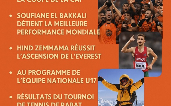 Podcast: l'essentiel de l' actualité "7 Days Sport du 26-05-2025" de la semaine