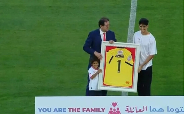 Le Wydad rend un vibrant hommage à Yassine Bounou lors du match face au FC Séville