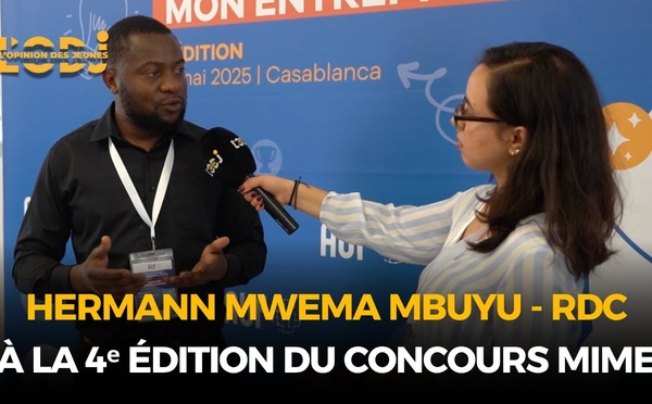 Hermann MWEMA MBUYU - RDC à la 4ᵉ édition du concours MIME