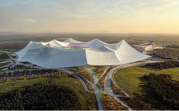 Le groupement SGTM/TGCC pressenti pour construire le lot 2 du Grand Stade Hassan II de Casablanca