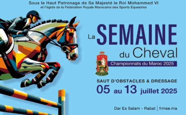 La 40e édition de la Semaine du Cheval aura lieu à Rabat du 5 au 13 juillet