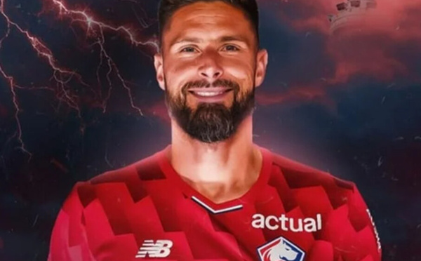 Olivier Giroud signe à Lille : un retour en Ligue 1, treize ans après