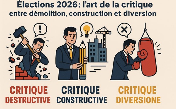 Élections 2026 : l’art de la critique entre démolition, construction et diversion