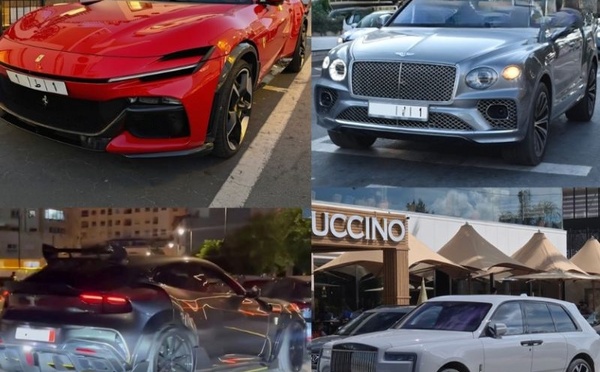 Tanger, nouveau Monte-Carlo : Les voitures de luxe envahissent la ville