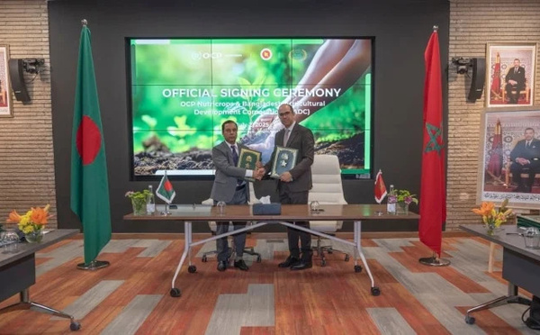 OCP Nutricrops décroche un contrat de 34,5 M$ pour fournir du DAP au Bangladesh