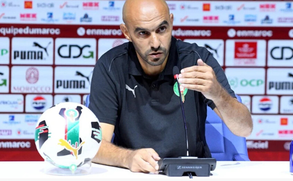 Walid Regragui après la qualification : « L’essentiel est fait, cap sur le Mondial 2026 »