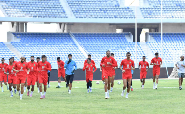 Dernière séance d’entraînement des Lions de l’Atlas avant le match contre la Zambie : objectif victoire pour confirmer la dynamique