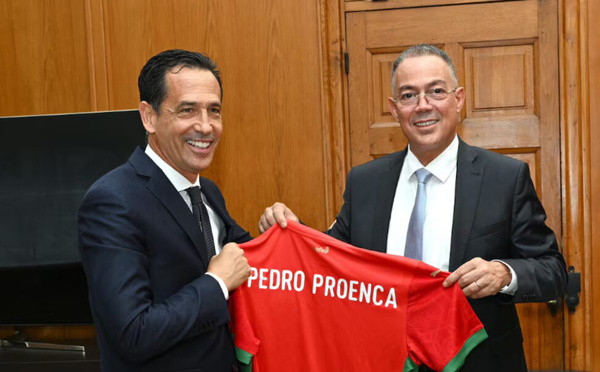 Mondial 2030 : rencontre entre Fouzi Lekjaa et Pedro Proença pour préparer l’organisation
