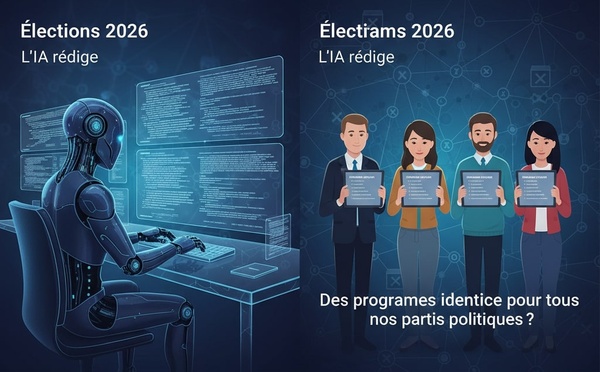 Élections 2026 : l’IA rédigera-t-elle des programmes électoraux identiques pour tous nos partis politiques ?