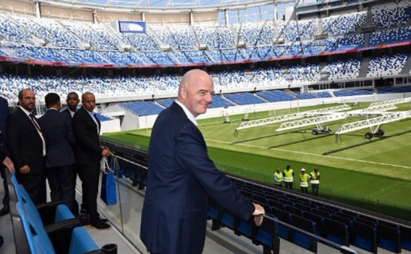 Gianni Infantino émerveillé par le Grand Stade de Tanger : « Un bijou, un symbole pour le Maroc et le monde »