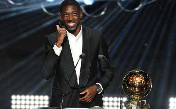 Ballon d’Or 2025 : Ousmane Dembélé sacré, Hakimi termine 6ᵉ