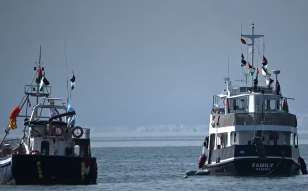 La flottille humanitaire Global Sumud Flotilla sous le feu