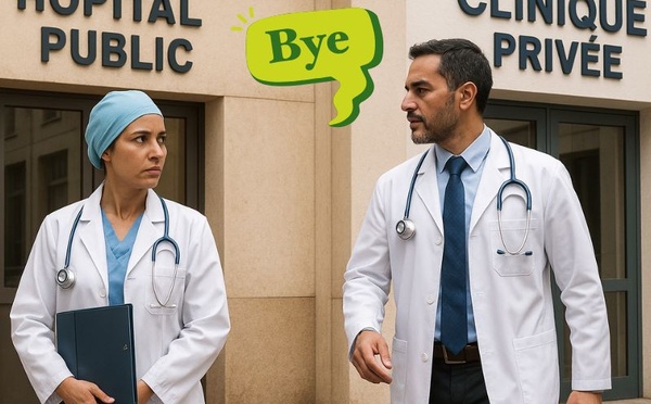 ​Médecins du public, cliniques privées : l’hémorragie silencieuse