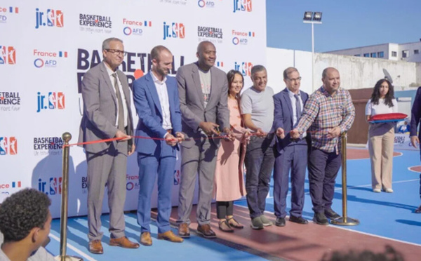 Casablanca : un terrain de basket rénové aux normes NBA par le Raja Club Athletic