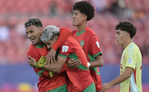 Mondial U20 : le Maroc fait l’histoire avec le carton vert et s’impose face à l’Espagne (2-0)