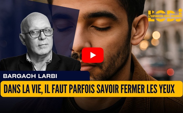 Dans la vie, il faut parfois savoir fermer les yeux.