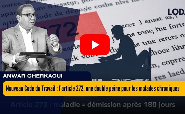 [vidéo] : Nouveau Code du Travail : l’article 272, une double peine pour les malades chroniques