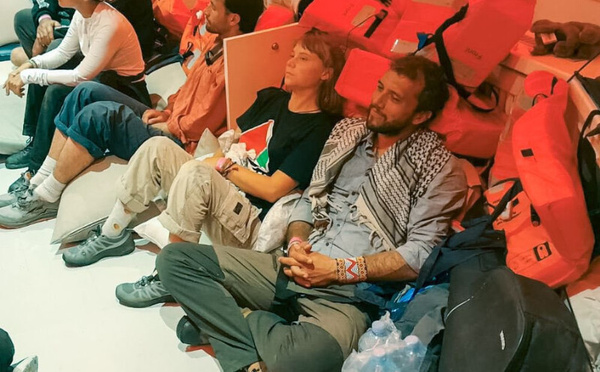 Flottille pour Gaza : Israël va expulser des passagers vers l’Europe