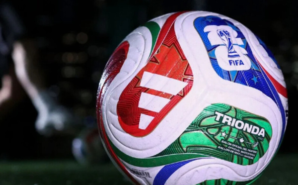 La FIFA dévoile le ballon officiel du Mondial 2026 : le Trionda