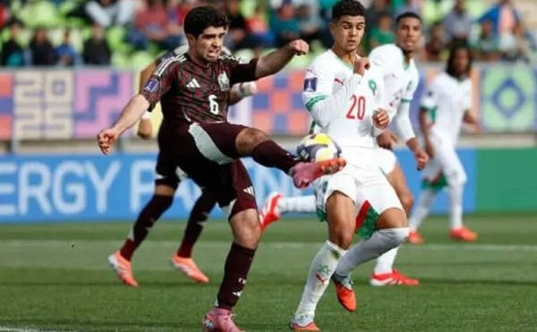 Mondial U20 : le Maroc s’incline face au Mexique mais conserve la tête du groupe C