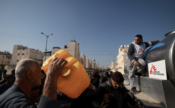 Gaza: l’eau, dernière frontière de la survie