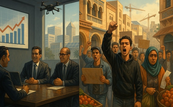 ​Croissance en vitrine, colère en coulisse : manuel (pas si) secret du néolibéralisme à la marocaine