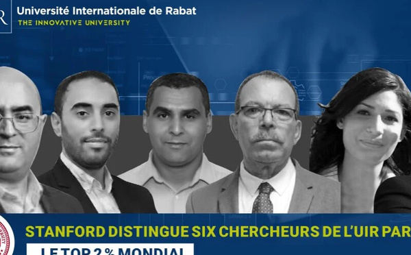 6 chercheurs marocains de l’UIR classés parmi les 2 % des meilleurs scientifiques au monde