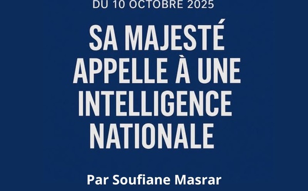 Discours Royal du 10 Octobre 2025 : Vers une Gouvernance Intelligente