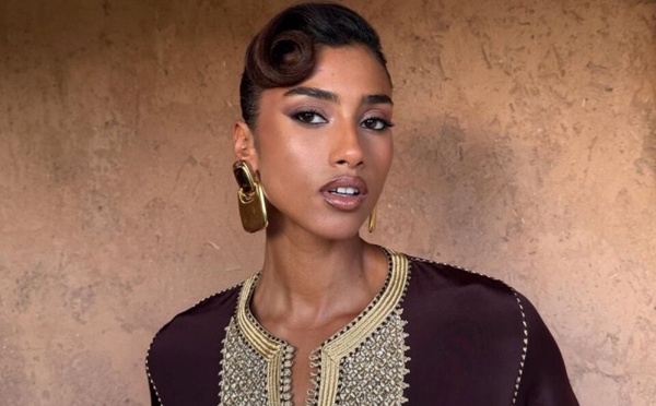 Caftan et glamour : Imaan Hammam en mode star marocaine