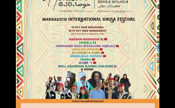 Marrakech: 1ère édition du Festival international « Al-Houssa » en hommage au maître Baqbou