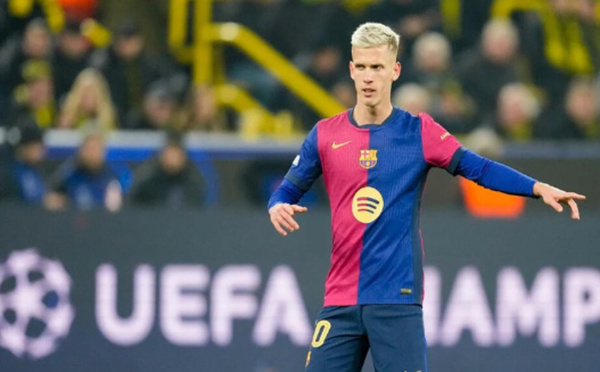 FC Barcelone : Dani Olmo très incertain pour le Clasico après une blessure au mollet