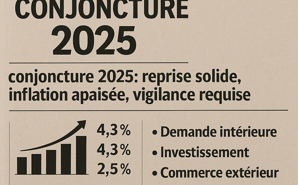 Conjoncture T3 2025 : reprise solide, inflation apaisée, vigilance requise