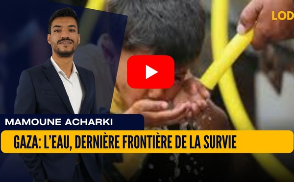 [vidéo] : Gaza: l’eau, dernière frontière de la survie