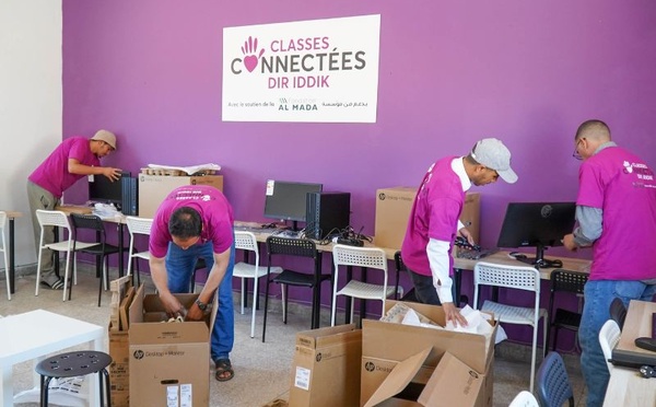 “Classes Connectées Dir Iddik” : la révolution numérique des écoles rurales