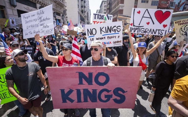  « No Kings » : Des millions d’Américains manifestent contre Donald Trump