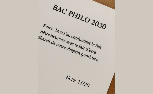 Ma copie du Bac de Philo 2030