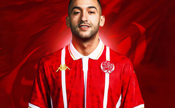 Hakim Ziyech signe au Wydad Casablanca : le retour royal du magicien